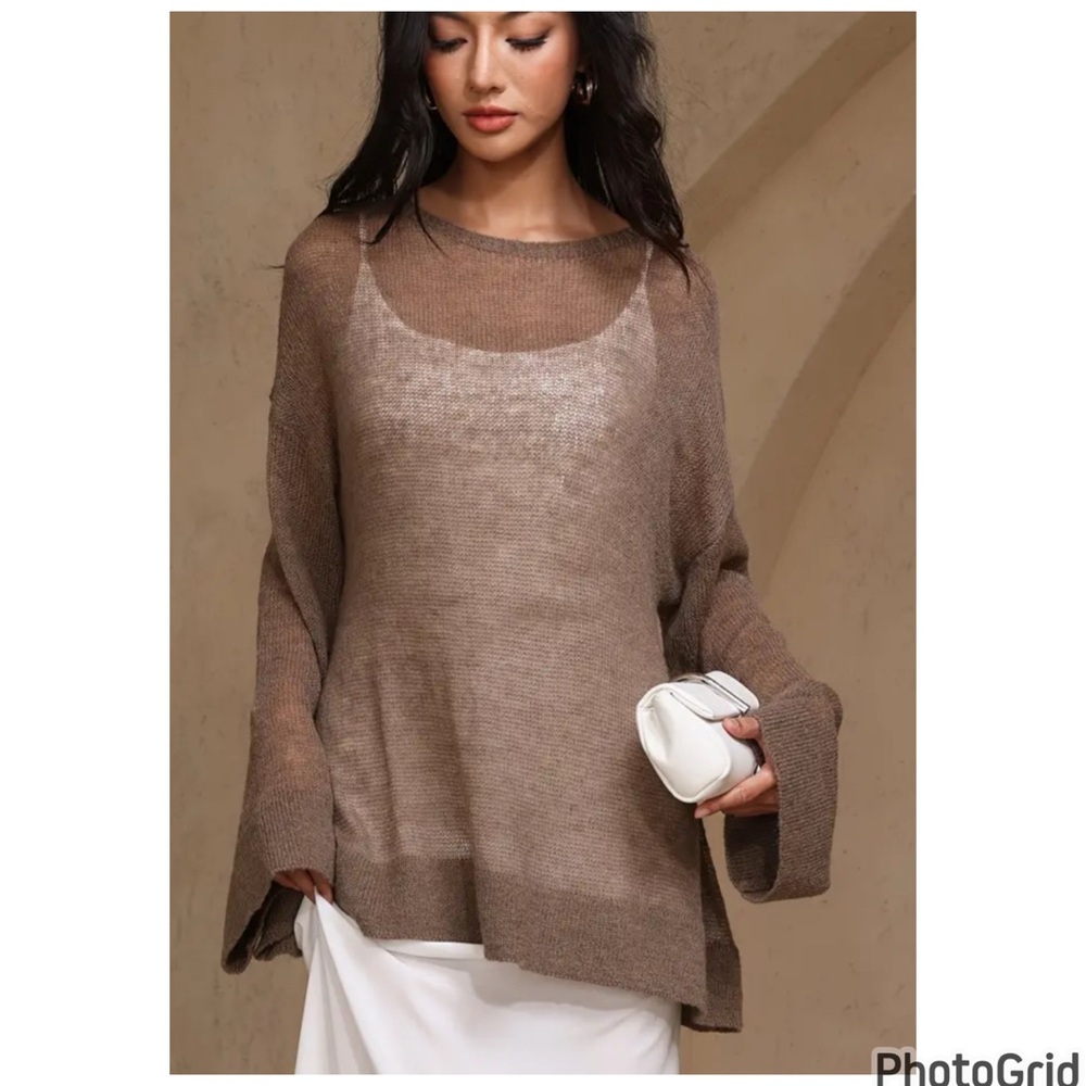 ZARA Lighweight Oversized Sweater NWOT